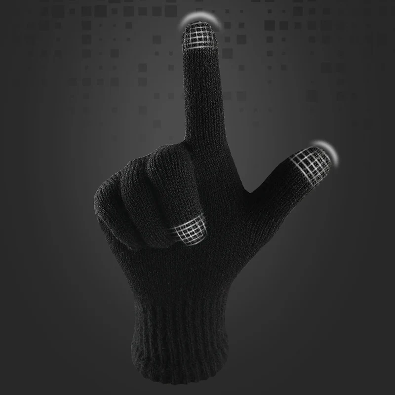 Winter Men Knitted Gloves Touch Screen High Quality Male Mitten Thicken Warm Wool Cashmere Solid Men Business Gloves Autumn
Winter Men Knitted Gloves Touch Screen High Quality Male Mitten Thicken Warm Wool Cashmere Solid Men Business Gloves Autumn