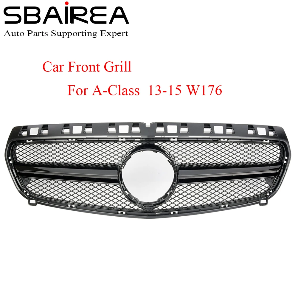 SBAIREA Car Front Grill For Mercedes Benz W176 AMG Grill A-class A45 A180 A200 A260 2013-2015 ABS Autogrill Car Racing Grille
SBAIREA Car Front Grill For Mercedes Benz W176 AMG Grill A-class A45 A180 A200 A260 2013-2015 ABS Autogrill Car Racing Grille