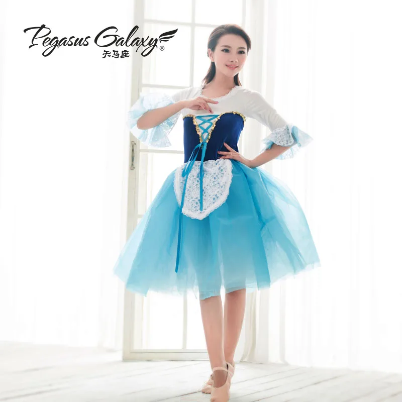 Girls Ballet Tutu Dress Female Perform Costume Stage Summer Ballet Costume Elegant Dancing Wear Children Tutu Dress B-6373
Girls Ballet Tutu Dress Female Perform Costume Stage Summer Ballet Costume Elegant Dancing Wear Children Tutu Dress B-6373