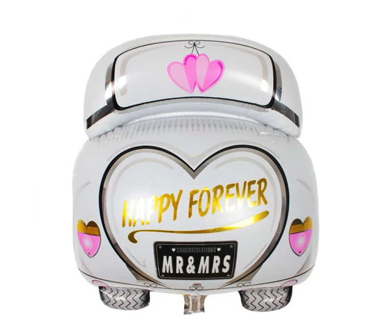 50pcs White Wedding Car Foil Balloons Wedding Decoration Helium Balloons Valentie's Day Mr Mrs Party Suppliers Balloons
50pcs White Wedding Car Foil Balloons Wedding Decoration Helium Balloons Valentie's Day Mr Mrs Party Suppliers Balloons