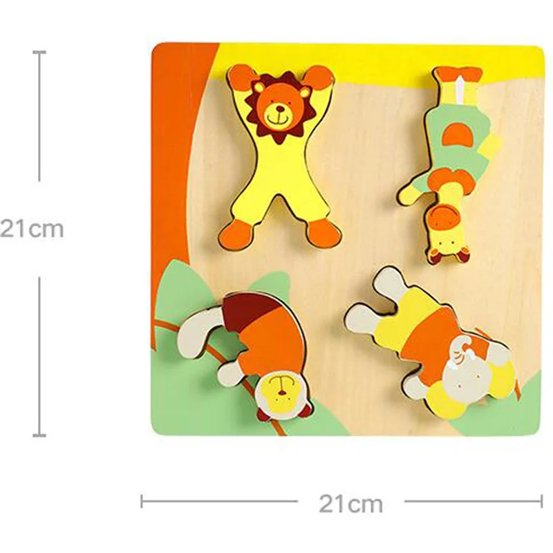 Children Wooden Puzzles Toy Cartoon Animal Matching Puzzle Games Toys For Children Early Learning Educational Intelligence Toys
Children Wooden Puzzles Toy Cartoon Animal Matching Puzzle Games Toys For Children Early Learning Educational Intelligence Toys