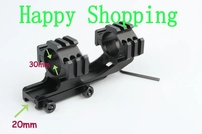 30mm Tube Tri Rails Cantilever Offset Weaver For Laser Flashlight Scope Mount Rings Long See Through Type
30mm Tube Tri Rails Cantilever Offset Weaver For Laser Flashlight Scope Mount Rings Long See Through Type