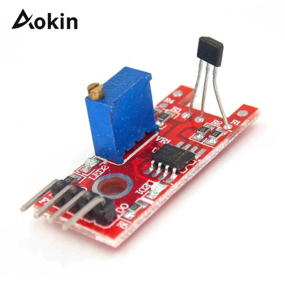 Magnetic Sensor Smart Electronics 4pin KY-024 Linear Magnetic Hall Switches Speed Counting Sensor Module for arduino DIY Kit
Magnetic Sensor Smart Electronics 4pin KY-024 Linear Magnetic Hall Switches Speed Counting Sensor Module for arduino DIY Kit