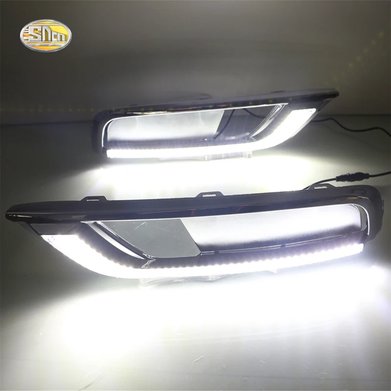 SNCN LED Daytime Running Lights for Honda CR-V CRV 2015 2016 DRL Fog lamp driving lights with yellow turning signal lights
SNCN LED Daytime Running Lights for Honda CR-V CRV 2015 2016 DRL Fog lamp driving lights with yellow turning signal lights