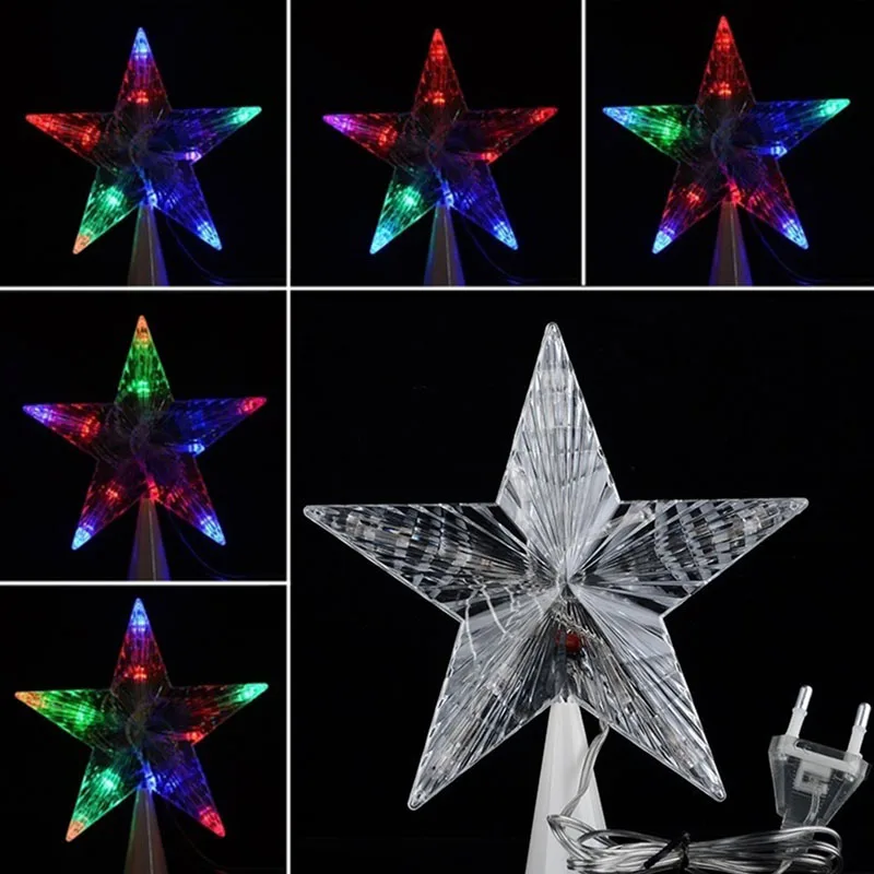 Large Christmas Tree Topper Star Lights Lamp Multi Color Decoration 100-240V MDJ998
Large Christmas Tree Topper Star Lights Lamp Multi Color Decoration 100-240V MDJ998