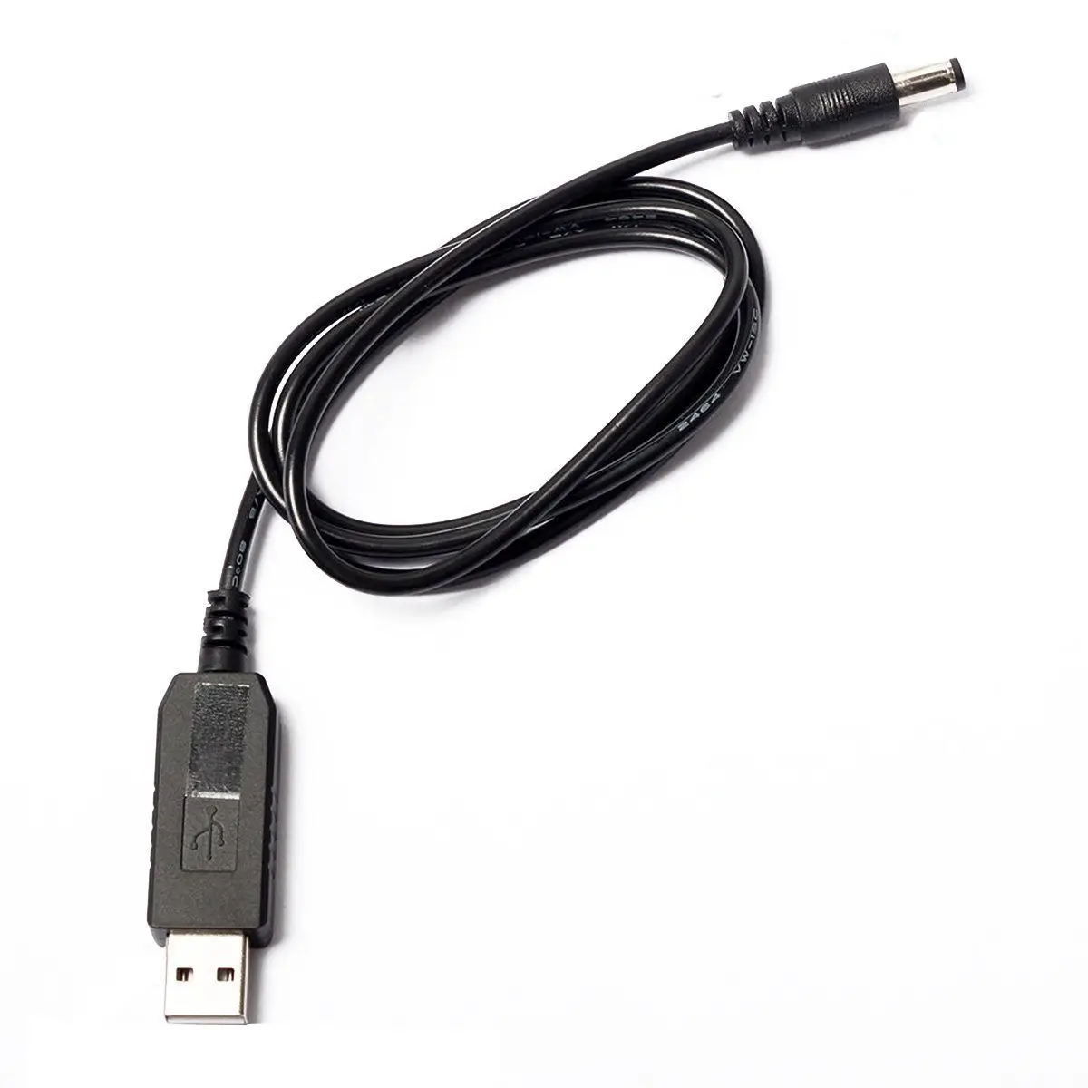 USB DC 5V к 12V 2 1mm X 5 5mm модуль конвертер баррель мужской разъем кабеля питания кабель-1