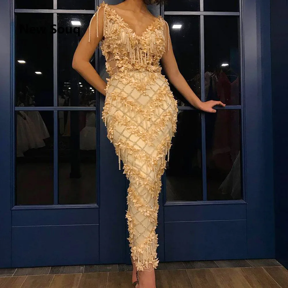 Stylish Applique Beading Evening Gowns V-neck Sleeveless Ankle Length Straight Prom Dress Sexy Illusion Evening Gowns
Stylish Applique Beading Evening Gowns V-neck Sleeveless Ankle Length Straight Prom Dress Sexy Illusion Evening Gowns