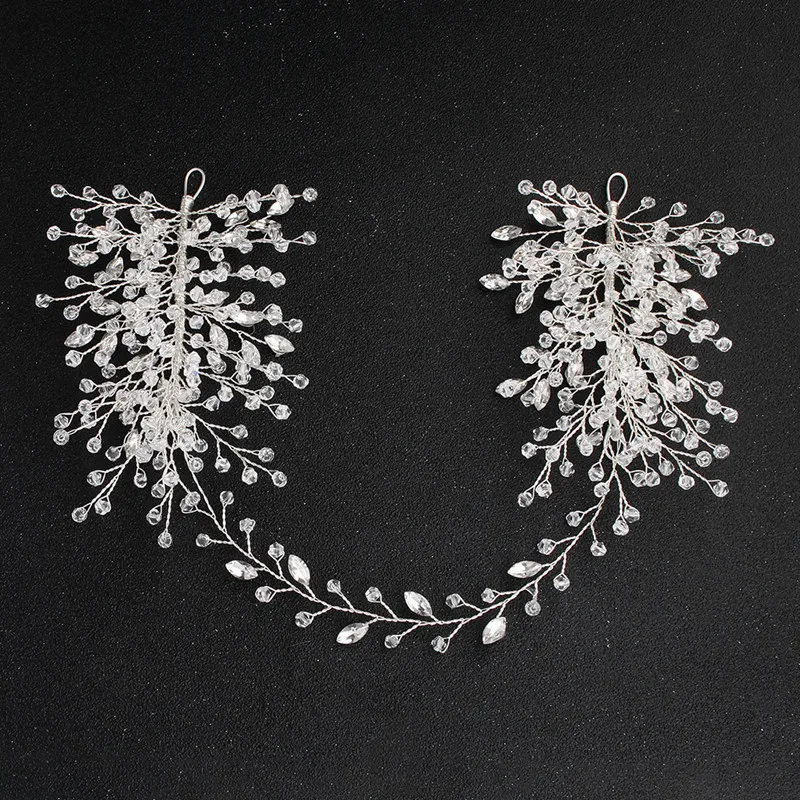 Floralbride Alloy Wired Clear Rhinestones Crystal Wedding Headband Bridal Hair Vine Hair Accessories Bridesmaids Women Jewelry
Floralbride Alloy Wired Clear Rhinestones Crystal Wedding Headband Bridal Hair Vine Hair Accessories Bridesmaids Women Jewelry