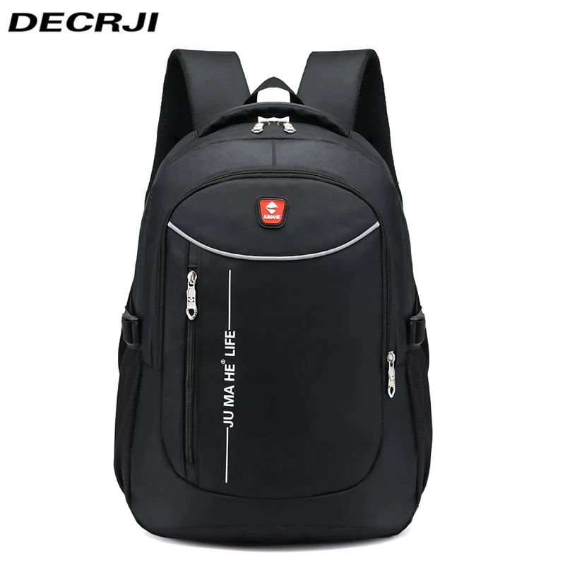 DECRJI Waterproof Oxford Travel Backpack School Bag For Teenagers Men Large Capacity Laptop Rucksack Business Computer Bagpacks
DECRJI Waterproof Oxford Travel Backpack School Bag For Teenagers Men Large Capacity Laptop Rucksack Business Computer Bagpacks