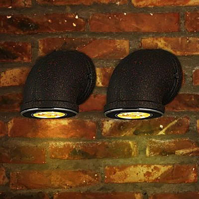 Loft Industrial Steam punk iron rust Water pipe retro wall lamp with 4W LED sconce lights for living room bedroom bar bathroom
Loft Industrial Steam punk iron rust Water pipe retro wall lamp with 4W LED sconce lights for living room bedroom bar bathroom