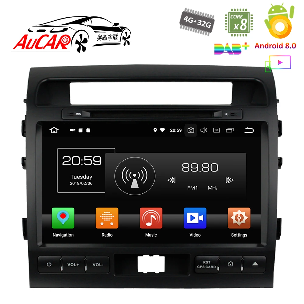 Автомобильный dvd-плеер на основе Android для Toyota Land Cruiser 2007-2015 GPS Мультимедиа HD Bluetooth радио WIFI 4G AUX сенсорный экран 2 din
Автомобильный dvd-плеер на основе Android для Toyota Land Cruiser 2007-2015 GPS Мультимедиа HD Bluetooth радио WIFI 4G AUX сенсорный экран 2 din