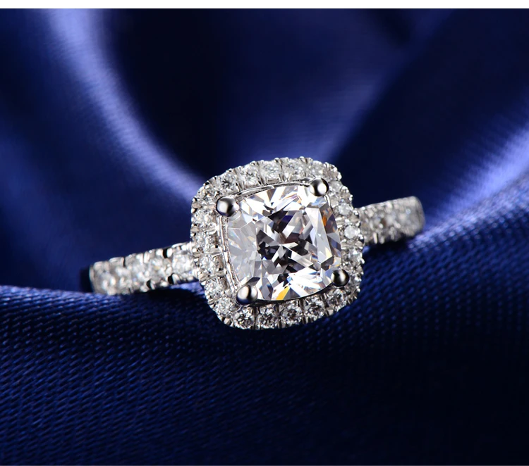 Fantastic 2Ct Halo Cushion Cut Diamond Engagement Ring Solid 18K White Gold Wedding Ring AU750 Never Fade
Fantastic 2Ct Halo Cushion Cut Diamond Engagement Ring Solid 18K White Gold Wedding Ring AU750 Never Fade
