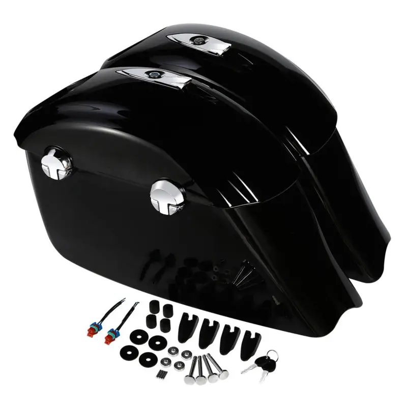 Motorcycle Gloss Black Saddle Bag Electronic Latch Concert Audio Lid For Indian Chieftain Elite Dark Horse Roadmaster Classic
Motorcycle Gloss Black Saddle Bag Electronic Latch Concert Audio Lid For Indian Chieftain Elite Dark Horse Roadmaster Classic