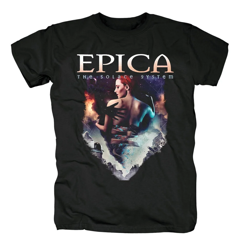 24 designs vintage Gothic style Epica Rock Brand shirt 3D illustration fitness heavy Metal Cotton skateboard Streetwear rocker
24 designs vintage Gothic style Epica Rock Brand shirt 3D illustration fitness heavy Metal Cotton skateboard Streetwear rocker