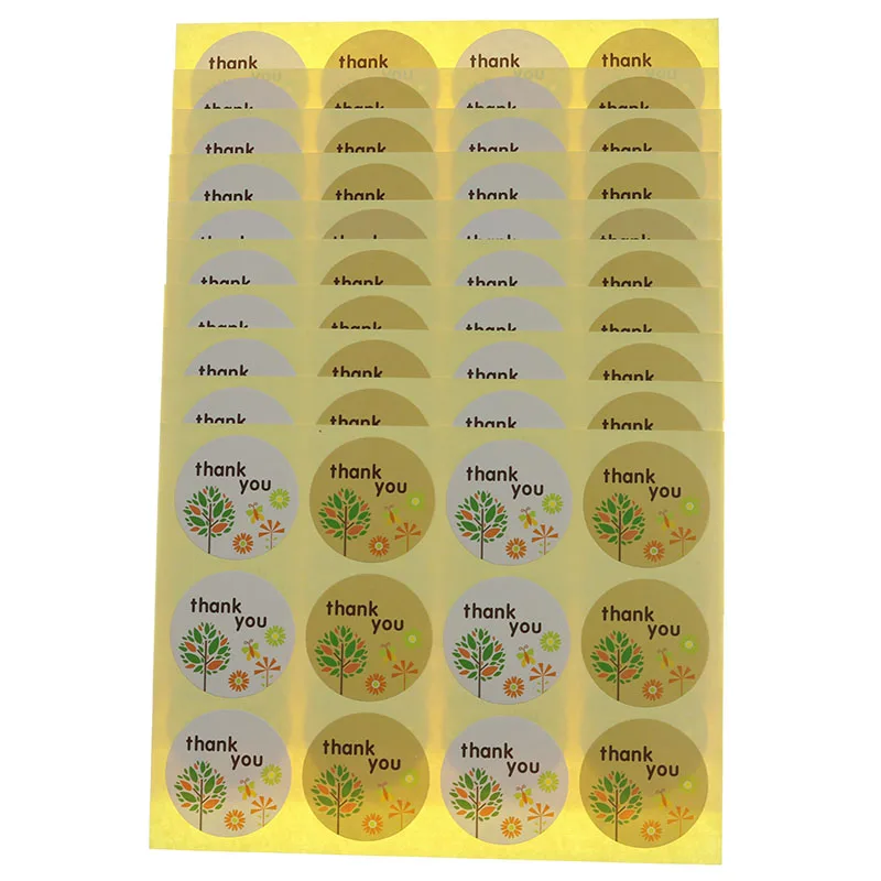 Small Tree Round Label Thank You Seal Sticker Baking Packaging Biscuit Bag Decorative Seal Sticker 120pcs / 10 Sheets
Small Tree Round Label Thank You Seal Sticker Baking Packaging Biscuit Bag Decorative Seal Sticker 120pcs / 10 Sheets