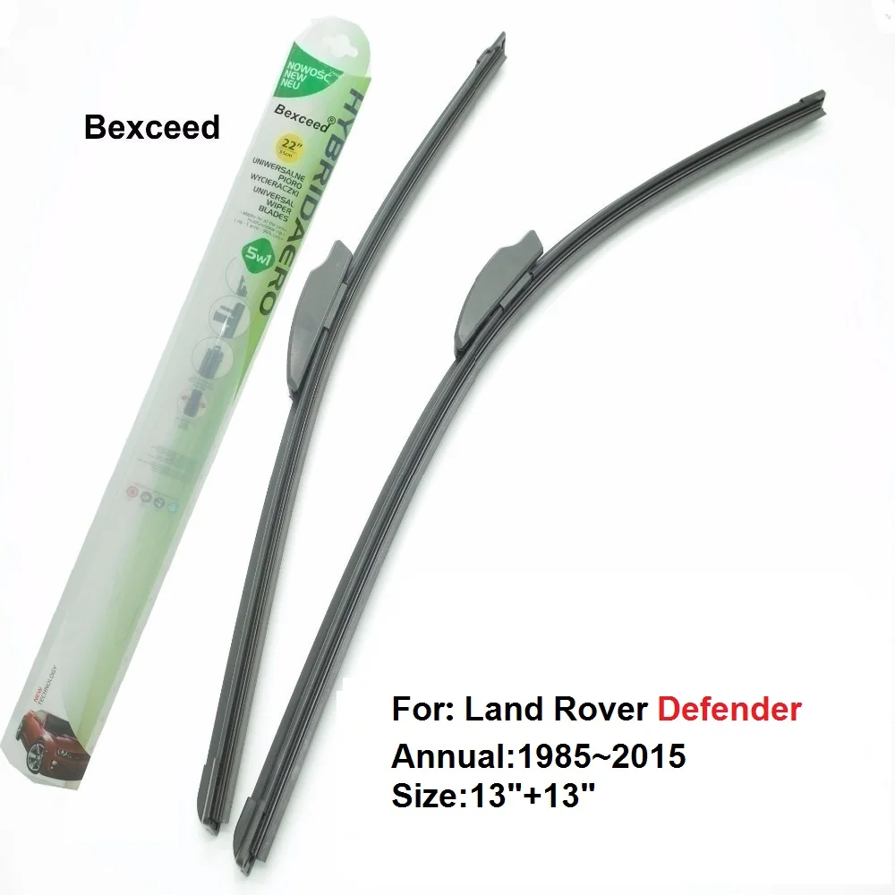Wiper Blade For Land Rover Defender 14"+14" High Quality Bexceed of Car windshield flat rubber
Wiper Blade For Land Rover Defender 14"+14" High Quality Bexceed of Car windshield flat rubber