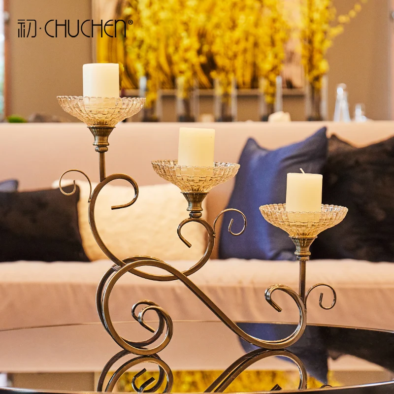 European Candlestick Candlelight Dinner Romantic Home Decoration Wedding-glass-candlesticks
European Candlestick Candlelight Dinner Romantic Home Decoration Wedding-glass-candlesticks