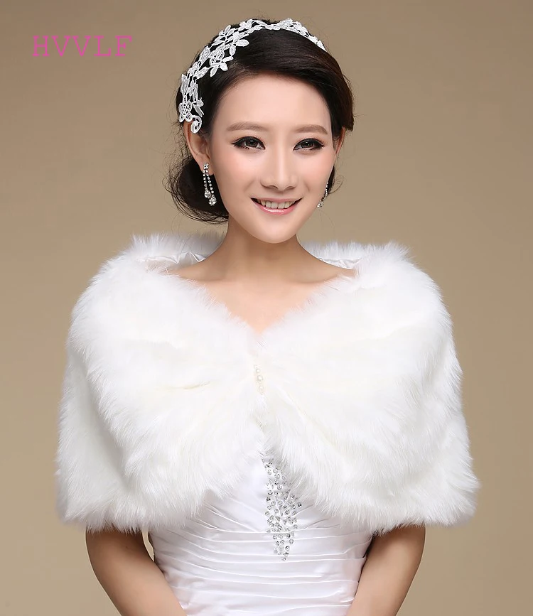 Women Winter Bridal Stole Bridal Wraps Warm Faux Fur Wedding Party Wrap Boleros Bridal Shawl Evening Party Cape
Women Winter Bridal Stole Bridal Wraps Warm Faux Fur Wedding Party Wrap Boleros Bridal Shawl Evening Party Cape