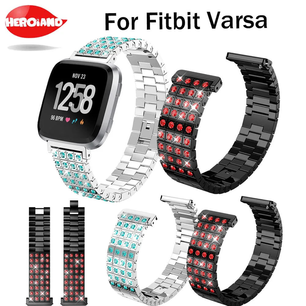 Crystal Bracelet For Fitbit Versa Watch Band Wrist Strap Smart Accessories Sport wristband Belt Luxury Replacement Wrist Band
Crystal Bracelet For Fitbit Versa Watch Band Wrist Strap Smart Accessories Sport wristband Belt Luxury Replacement Wrist Band
