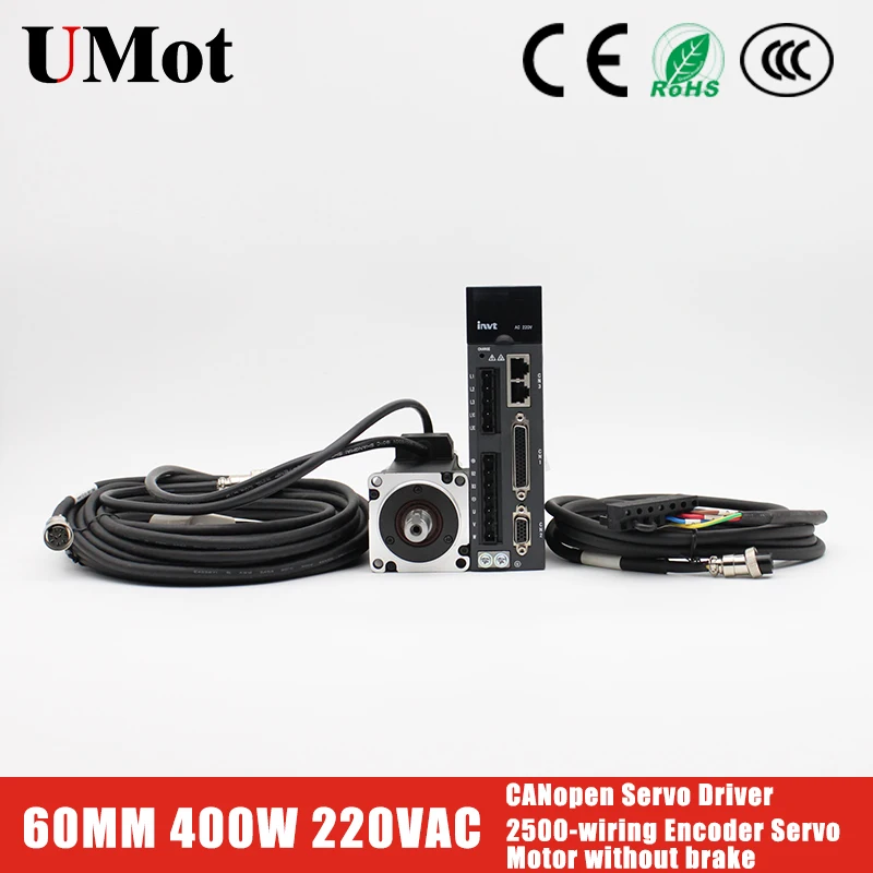 AC Servo Motor 220V 400W with CANopen Servo Driver 3000RPM 1.27N.m Single-Phase AC Drive Permanent Magnet Matched Driver
AC Servo Motor 220V 400W with CANopen Servo Driver 3000RPM 1.27N.m Single-Phase AC Drive Permanent Magnet Matched Driver