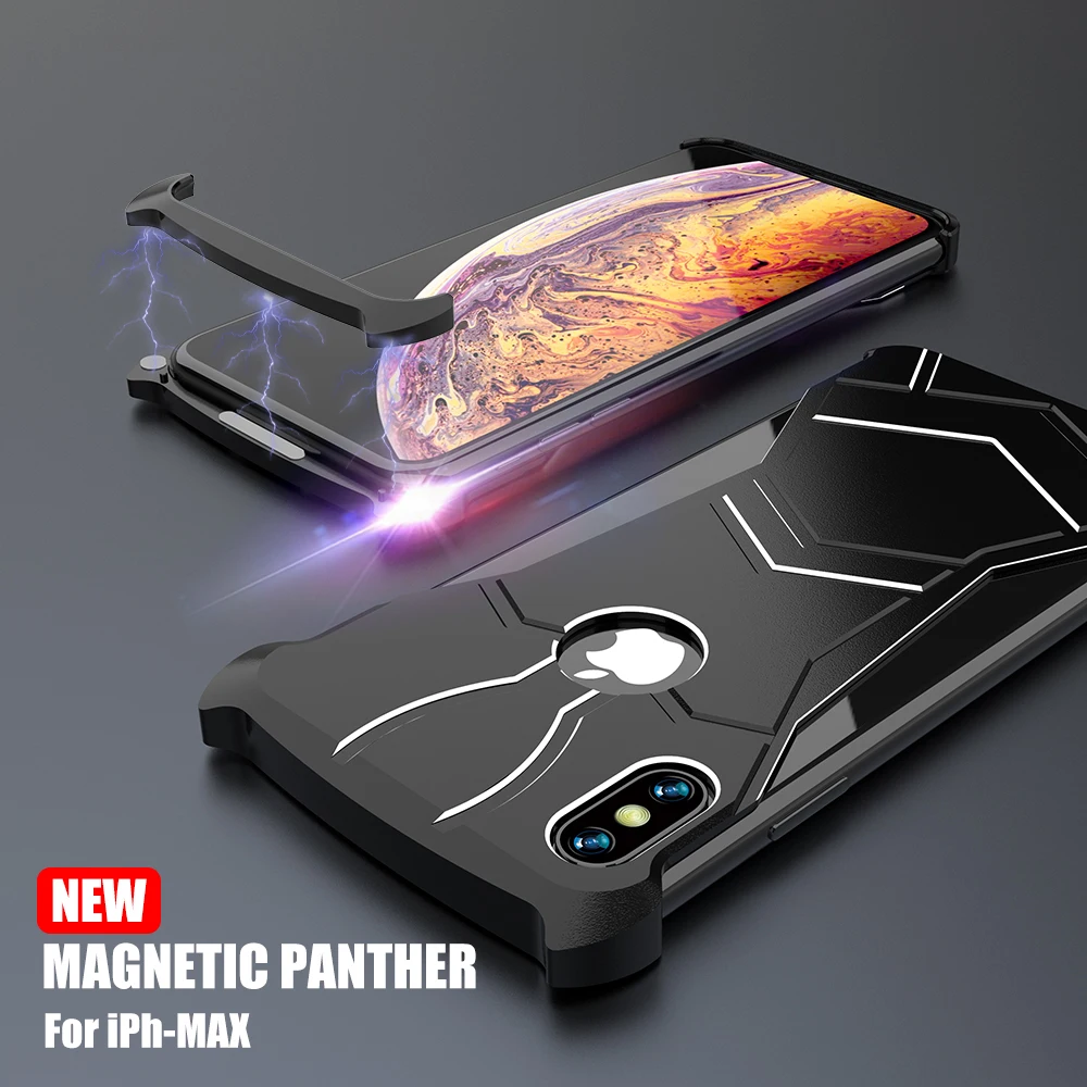 R-Just New Magnetic Phone Case For iPhone Xs Max XR Ultra-Thin Magnet Metal Bumper Back Cover For iPhone X 7 8 Plus Case Coque
R-Just New Magnetic Phone Case For iPhone Xs Max XR Ultra-Thin Magnet Metal Bumper Back Cover For iPhone X 7 8 Plus Case Coque