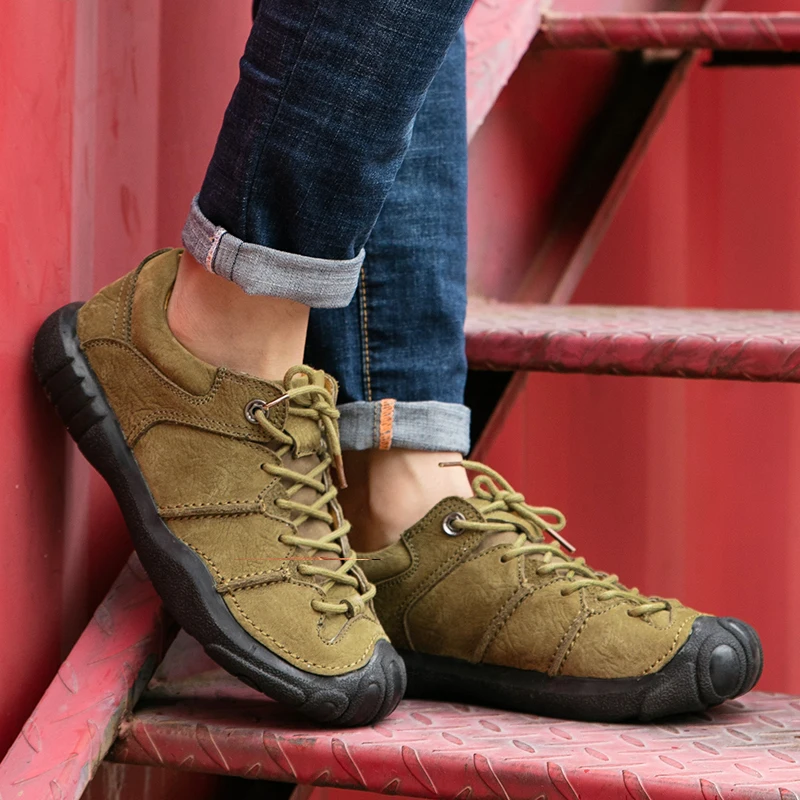 Natural Leather Vintage Men Shoes Lace Up Leather Casual Shoes Flats High Quality Platform Non-slip Rubber Autumn Shoes Men
Natural Leather Vintage Men Shoes Lace Up Leather Casual Shoes Flats High Quality Platform Non-slip Rubber Autumn Shoes Men