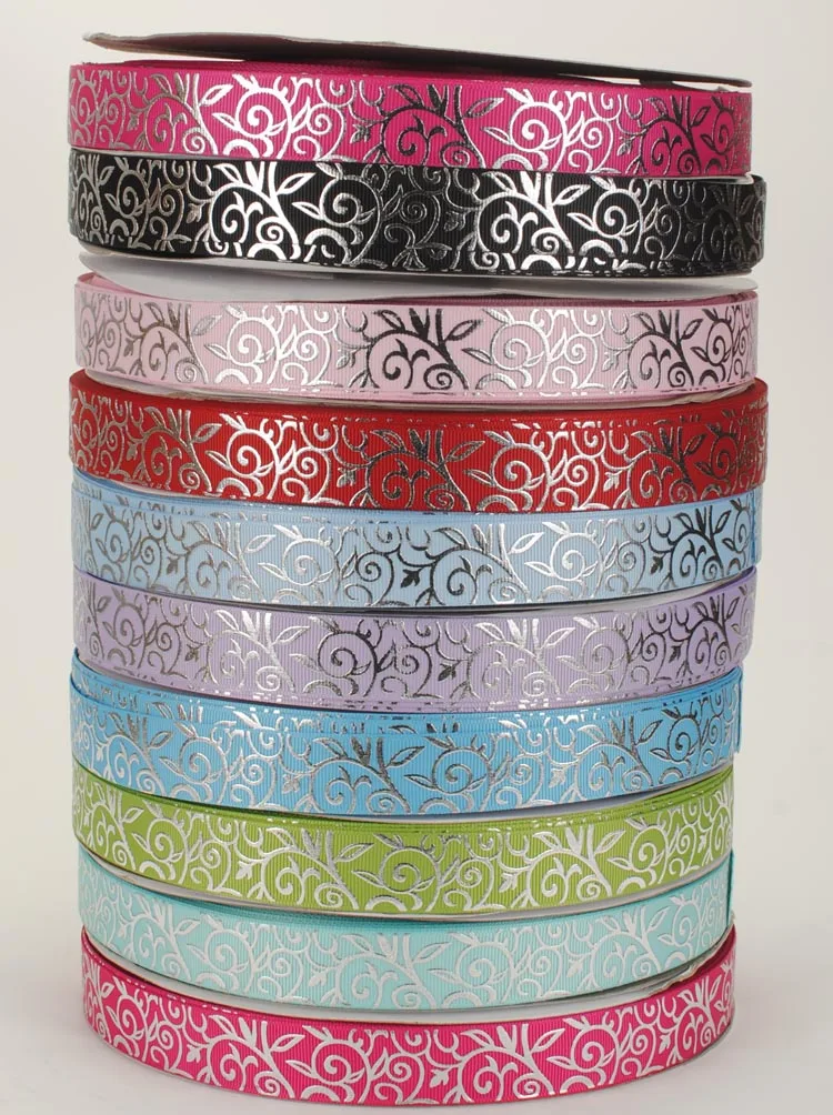 new sales 7/8 " 22 mm flowers pattern foil sliver ribbon print grosgrain tape ribbon free shipping
new sales 7/8 " 22 mm flowers pattern foil sliver ribbon print grosgrain tape ribbon free shipping
