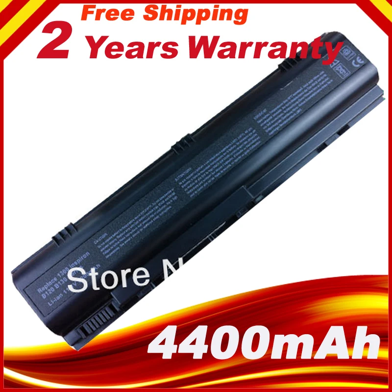 

[Special Price] New 6 cells laptop battery for dell Inspiron 1300 B120 B130, Replace: 312-0416 HD438 KD186 XD187, free shipping