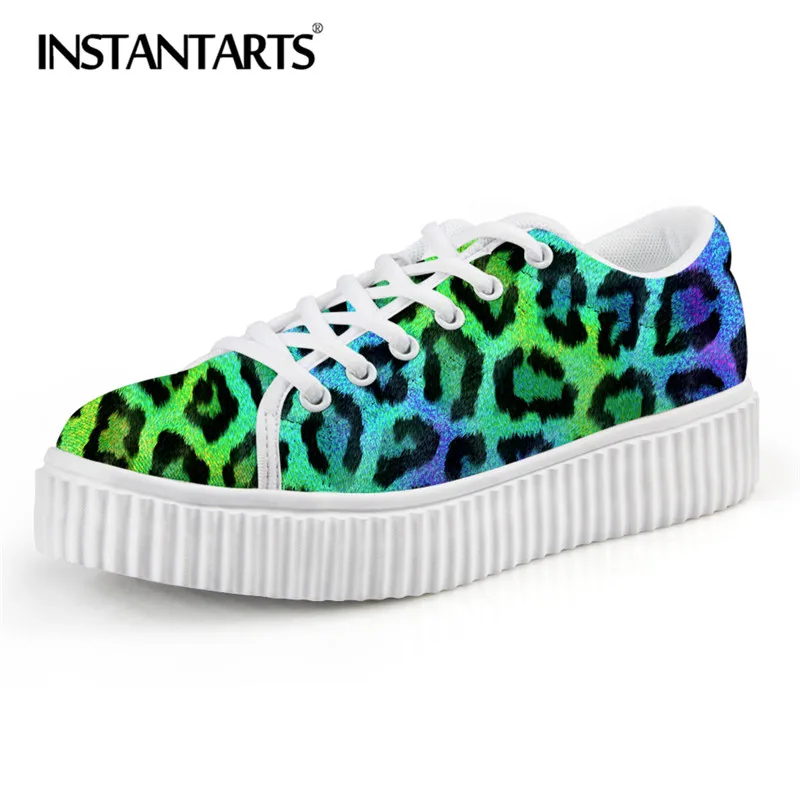 INSTANTARTS Cool 3D Animal Color Leopard Print Women Flat Shoe Spring Woman's flats Creepers Shoes Height Increase Platform Shoe
INSTANTARTS Cool 3D Animal Color Leopard Print Women Flat Shoe Spring Woman's flats Creepers Shoes Height Increase Platform Shoe