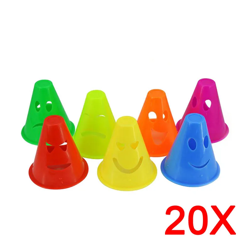 High 20pcs/Lot Funny Wink Style Skate Pile Cup Windproof Roller Skating Cone Agility Training Marker Slalom Skateboard Cones DOG
High 20pcs/Lot Funny Wink Style Skate Pile Cup Windproof Roller Skating Cone Agility Training Marker Slalom Skateboard Cones DOG