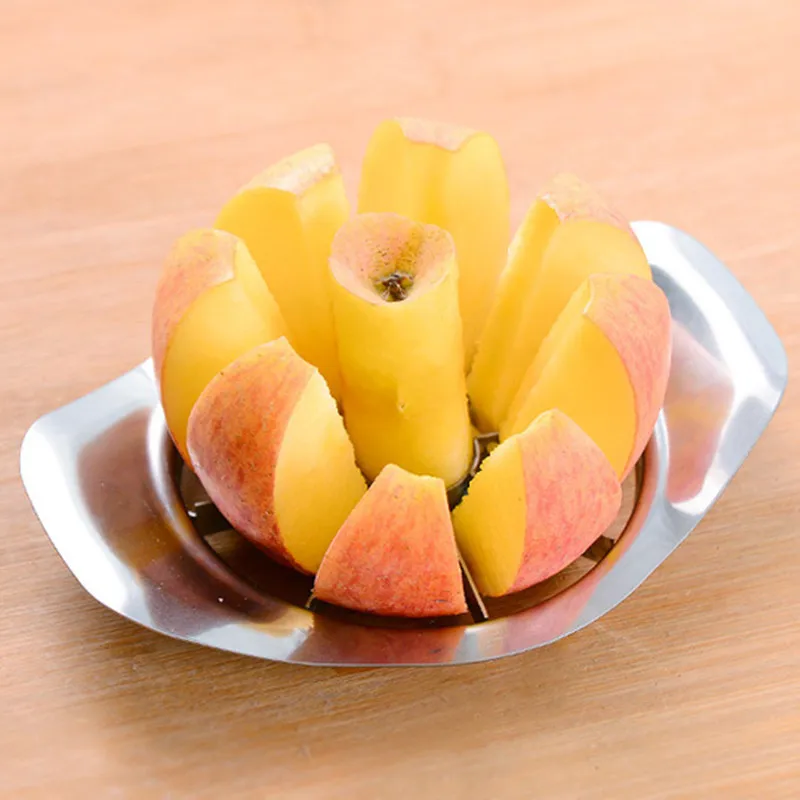 Stainless Steel Fruit Cutter Apple Knife Slicer Cutting Corer Cooking Vegetable Tools Chopper Kitchen Gadgets and Accessories
Stainless Steel Fruit Cutter Apple Knife Slicer Cutting Corer Cooking Vegetable Tools Chopper Kitchen Gadgets and Accessories