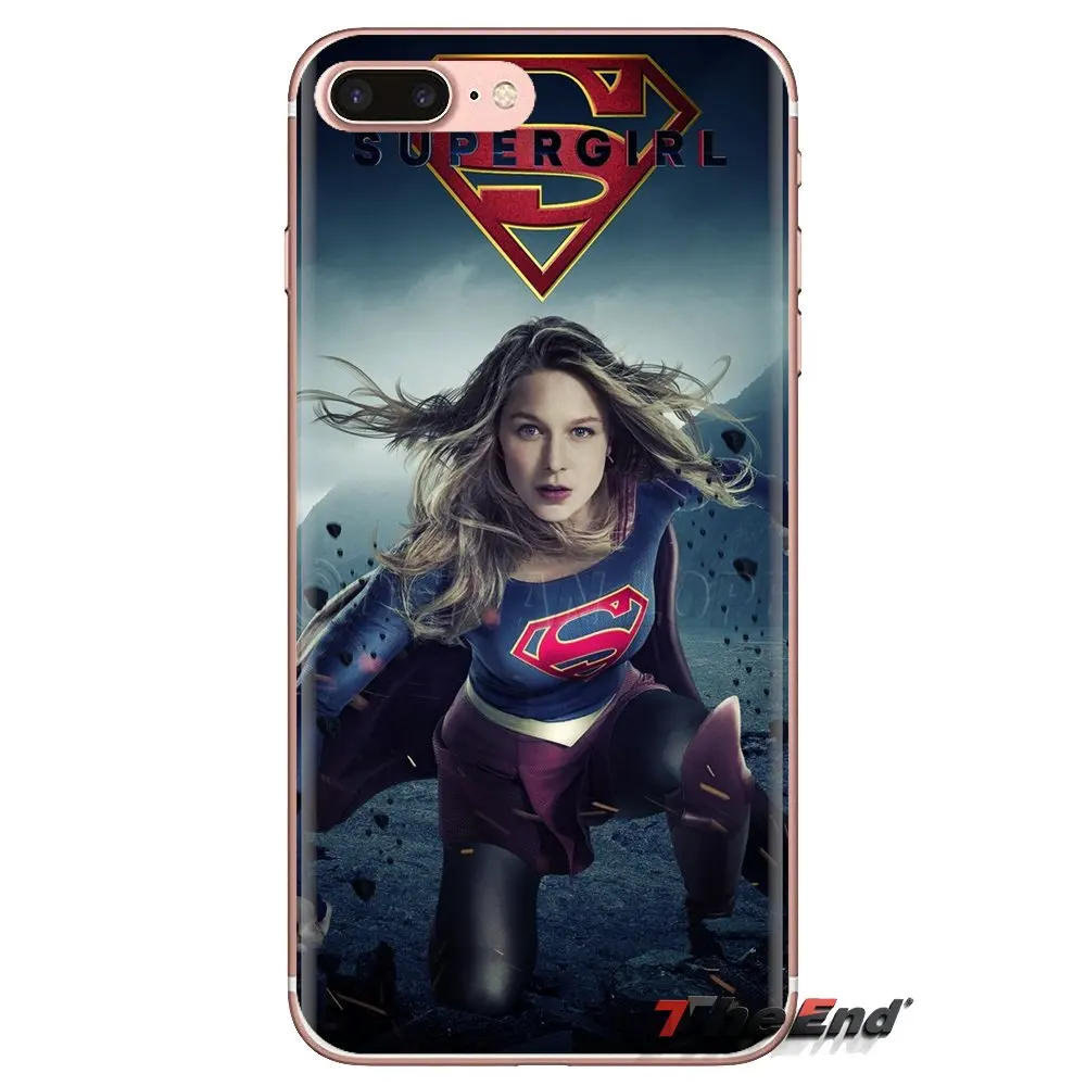 movie Supergirl wallpaper Transparent Soft Cases For Sony Xperia Z Z1 Z2 Z3 Z5 compact M2 M4 M5 C4 E3 T3 XA Huawei Mate 7 8 Y3II |