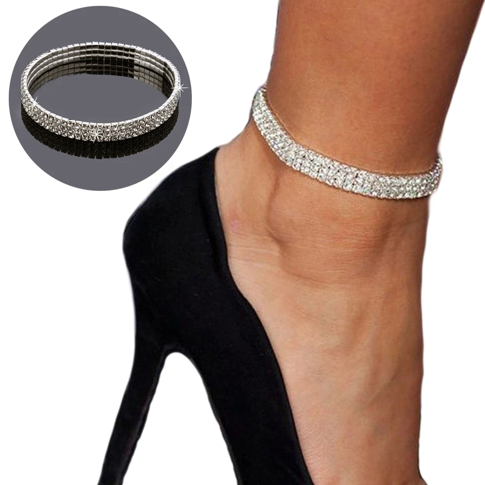 Эластичный ножной браслет растягивающиеся ножные браслеты для женщин