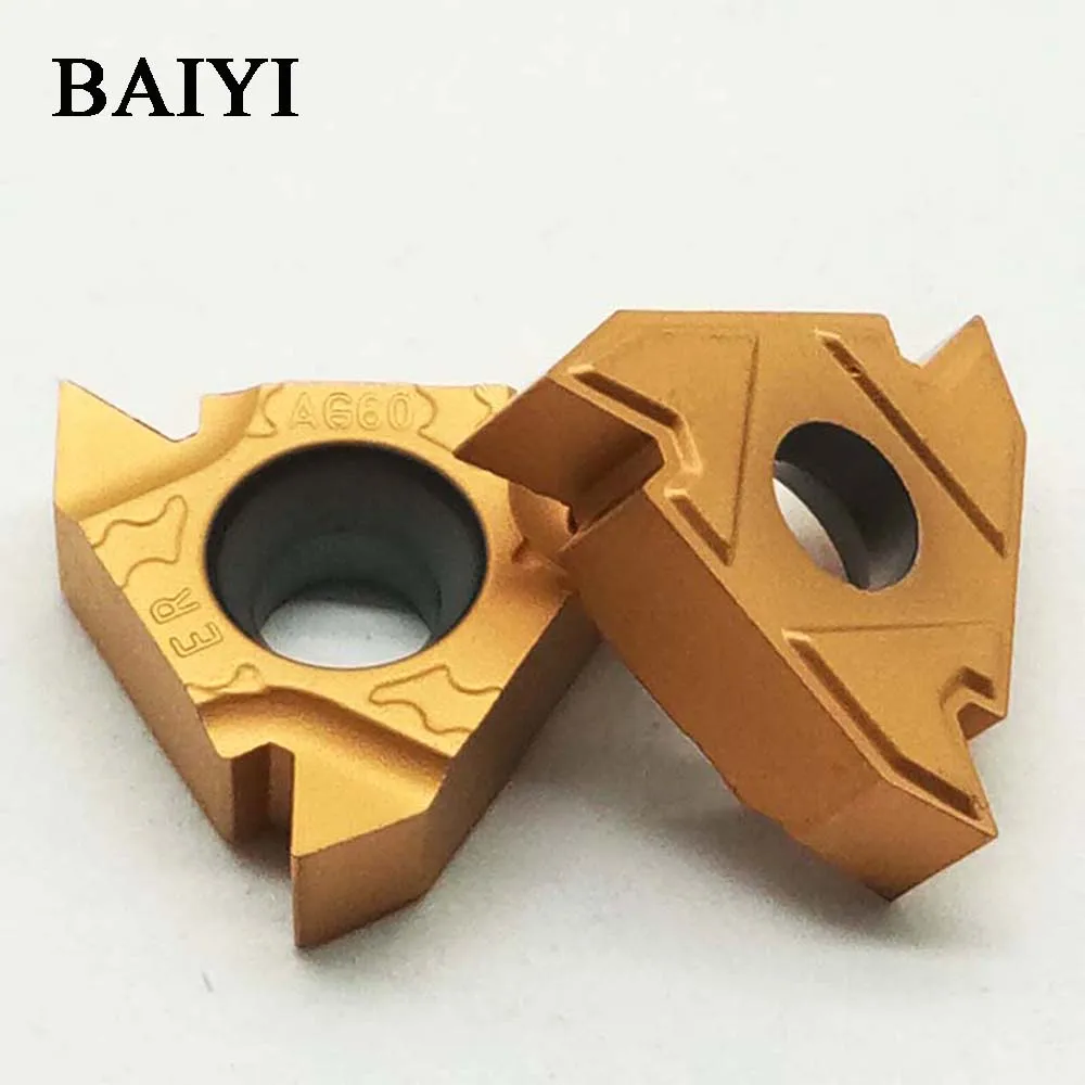10 PCS 16ER AG60 1020 carbide inserts 16ER AG60 Thread Turning tool cutting tool Lathe Tools cutter CNC tool
10 PCS 16ER AG60 1020 carbide inserts 16ER AG60 Thread Turning tool cutting tool Lathe Tools cutter CNC tool