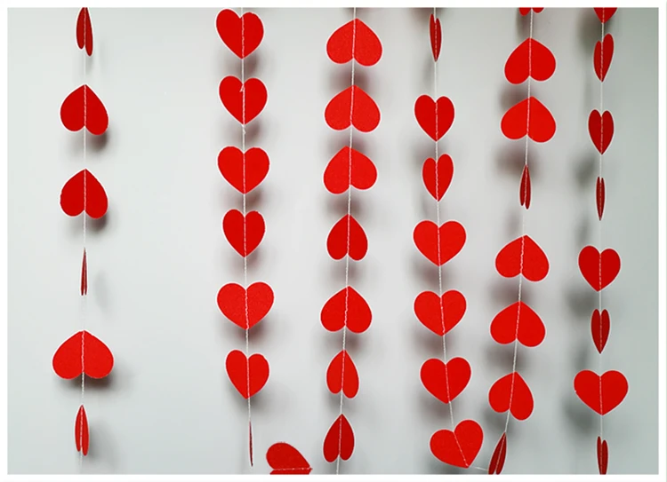 2pcs Shining Paper Heart Charms Garland Home Decoration Christmas Hanging Banner Wedding Engagement Party Birthday Decor
2pcs Shining Paper Heart Charms Garland Home Decoration Christmas Hanging Banner Wedding Engagement Party Birthday Decor