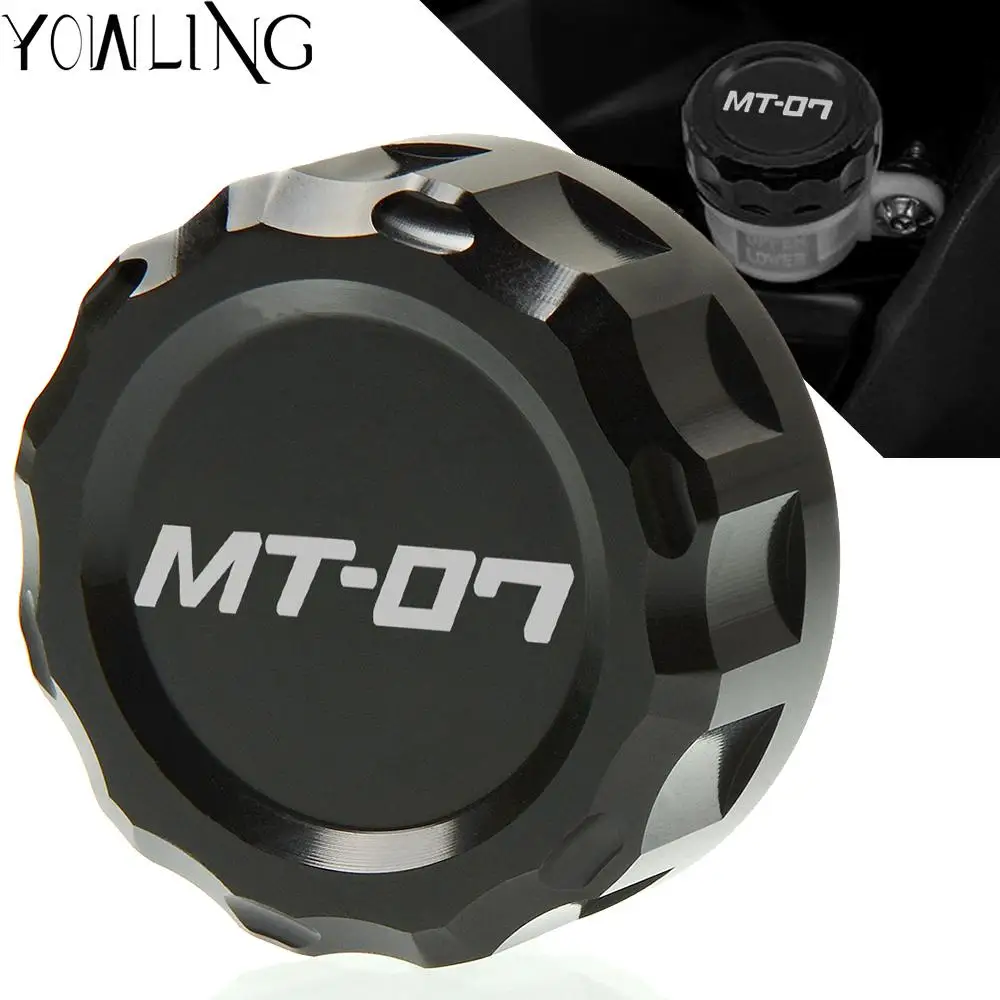 For Yamaha MT07 MT-07 FZ 07 FZ-07 MT 07 2014 2015 2016 2017 Motorcycle Accessories CNC Rear Brake Fluid Reservoir Cover Cap
For Yamaha MT07 MT-07 FZ 07 FZ-07 MT 07 2014 2015 2016 2017 Motorcycle Accessories CNC Rear Brake Fluid Reservoir Cover Cap