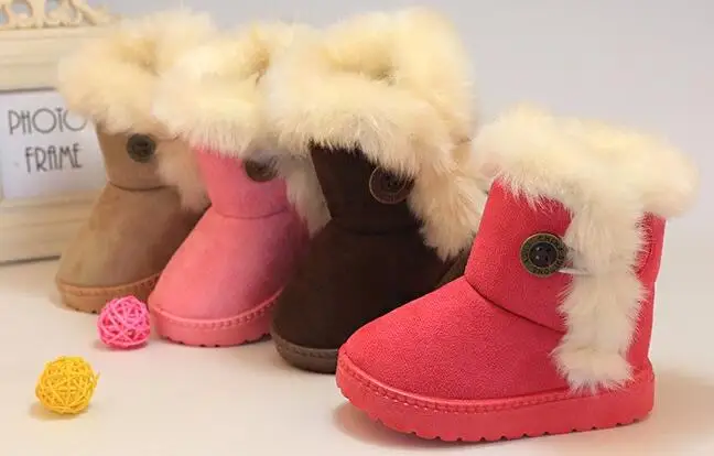 2019 Winter Children Snow Boots Thick Plush keep warm Kids Boots Suede leather with Fur fashion Cotton shoes 4 color hot sale
2019 Winter Children Snow Boots Thick Plush keep warm Kids Boots Suede leather with Fur fashion Cotton shoes 4 color hot sale