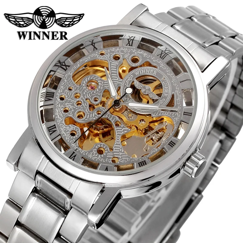 WINNER WRG8028M4S2 Automatic fashion dress wristwatch silver watch with stainless steel band for men hot selling free ship
WINNER WRG8028M4S2 Automatic fashion dress wristwatch silver watch with stainless steel band for men hot selling free ship