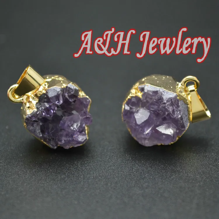5pcs New Arrival Natural Drusy Crystal 15mm Coin Shape Pendant Gold Color Purple Druzy Crystal Fashion Women Jewelry
5pcs New Arrival Natural Drusy Crystal 15mm Coin Shape Pendant Gold Color Purple Druzy Crystal Fashion Women Jewelry