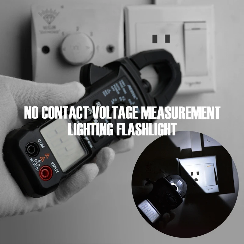 Mini Digital Clamp Meters AC/DC Current Voltage Auto Range VFC Capacitance Non Contact Multimeter Digital Clamp Meter Hot Sale
Mini Digital Clamp Meters AC/DC Current Voltage Auto Range VFC Capacitance Non Contact Multimeter Digital Clamp Meter Hot Sale