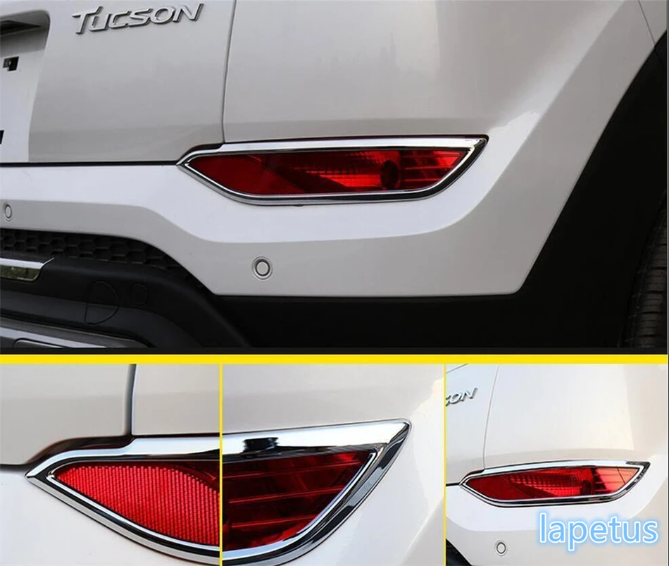 Lapetus Exterior Chrome Rear Tail Fog Lights Lamp Decoration Frame Cover Trim 2 Pcs Fit For Hyundai Tucson 2016 2017 2018
Lapetus Exterior Chrome Rear Tail Fog Lights Lamp Decoration Frame Cover Trim 2 Pcs Fit For Hyundai Tucson 2016 2017 2018