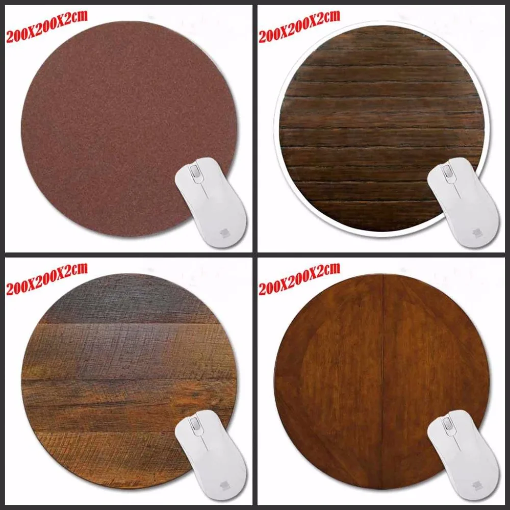 Custom Brown Wood Top Selling Computer Gaming Round Mouse Pad Gamer Play Mats Customization Supported Decorate Desk 200*200*2CM
Custom Brown Wood Top Selling Computer Gaming Round Mouse Pad Gamer Play Mats Customization Supported Decorate Desk 200*200*2CM