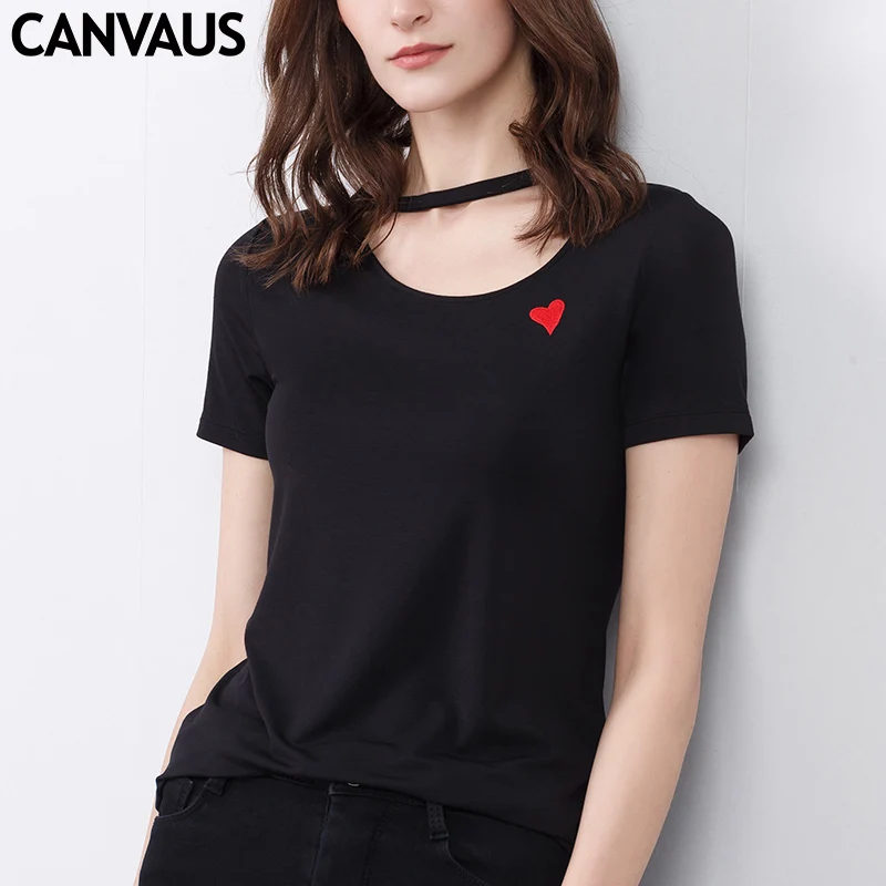 CANVAUS New Women Clothing Black Modal Slim Casual Sexy Hollow Short Sleeved Tumblr Summer T-shirt Tops Tee Shirt Femme K249A
CANVAUS New Women Clothing Black Modal Slim Casual Sexy Hollow Short Sleeved Tumblr Summer T-shirt Tops Tee Shirt Femme K249A