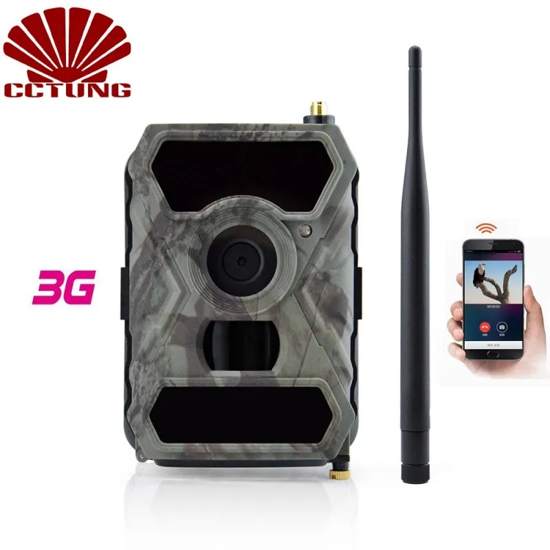 3G Mobile Trail Camera with 12MP HD Image Pictures & 1080P Image Video Recording with Free APP Remote Control IP54 Waterproof
3G Mobile Trail Camera with 12MP HD Image Pictures & 1080P Image Video Recording with Free APP Remote Control IP54 Waterproof
