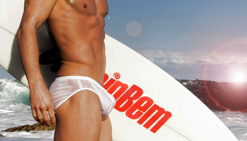 Мужские шорты для плавания AUSTINBEM брендовые Шорты с низкой талией сексуальные