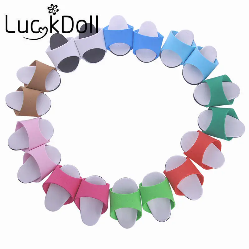 LUCKDOLL Solid Color Round-toe Slippers Fit 18Inch American 43cm BabyDoll Clothes Accessories,GirlsToys,Generation,Birthday Gift
LUCKDOLL Solid Color Round-toe Slippers Fit 18Inch American 43cm BabyDoll Clothes Accessories,GirlsToys,Generation,Birthday Gift