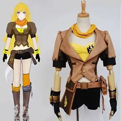 Japan Anime Cosplay Costume Yellow-Trailer Yang Sexy Full Set Fighting Costume
Japan Anime Cosplay Costume Yellow-Trailer Yang Sexy Full Set Fighting Costume