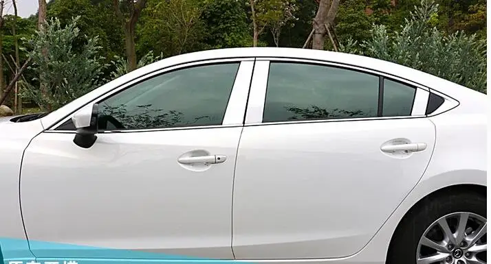 Lapetus Accessories Exterior Window Trim Center Pillar B & C Cover Trim 6 pcs Fit For Mazda 6 Atenza sedan 2013 2014
Lapetus Accessories Exterior Window Trim Center Pillar B & C Cover Trim 6 pcs Fit For Mazda 6 Atenza sedan 2013 2014