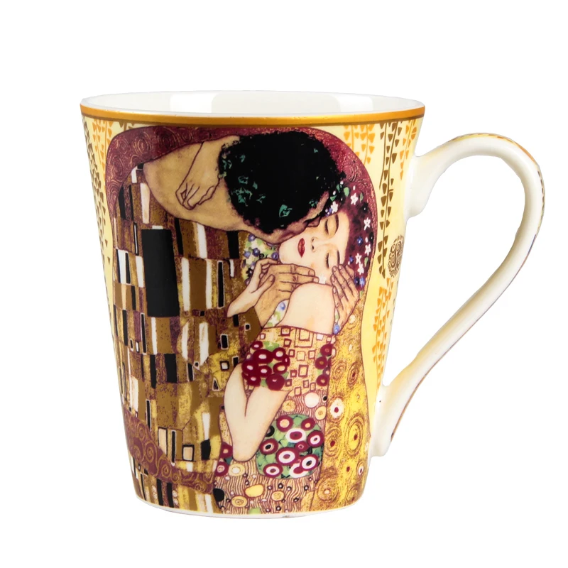 Retro Art Bone China Gustav Klimt Oil Painting Art Cup Coffee You Teacup Ceramics Milk Cafe Mug Handgrip The Kiss Best Gift Mug
Retro Art Bone China Gustav Klimt Oil Painting Art Cup Coffee You Teacup Ceramics Milk Cafe Mug Handgrip The Kiss Best Gift Mug