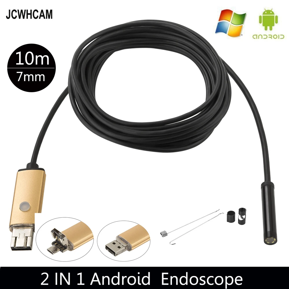 JCWHCAM USB 7 мм 10 м 2 м 5 м 1 м Android эндоскоп Insepction бороскоп Водонепроницаемая трубка визуальная камера объектив Змея видео для телефона ПК
JCWHCAM USB 7 мм 10 м 2 м 5 м 1 м Android эндоскоп Insepction бороскоп Водонепроницаемая трубка визуальная камера объектив Змея видео для телефона ПК